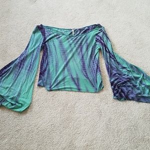 Free people tie dye top